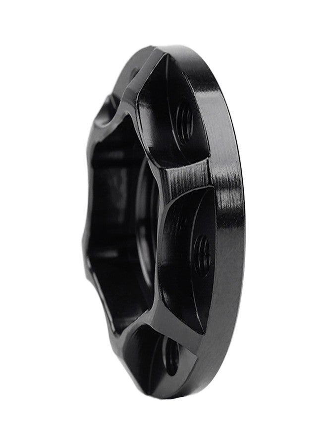 DJX 4pcs RC Accessories Aluminum 12mm Wheel Hex Hub Adapter Wheel Extension for 1/10 RC Crawler 1.9inch or 2.2inch Wheel RimAxial Scx10 Trx4 Wraith Gen7 Gen8 D90 CC01 1/10 RC Crawler (Black 6mm) - Image 5
